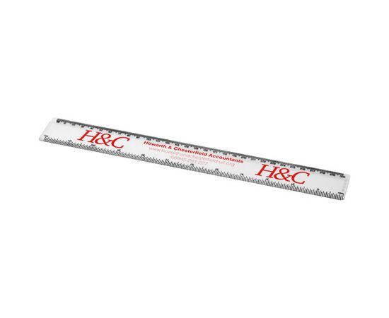 Règle en plastique Renzo 30 cm Transparent - Unbranded 21053500