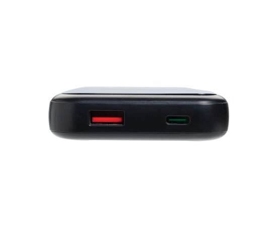Powerbank 10.000mAh en plastique RCS avec câbles Turbopack Noir - XD Collection P322.5801