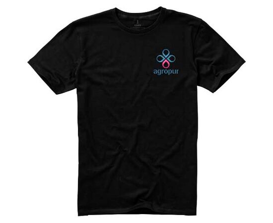 Nanaimo heren t-shirt met korte mouwen Zwart - Elevate Life 38011990