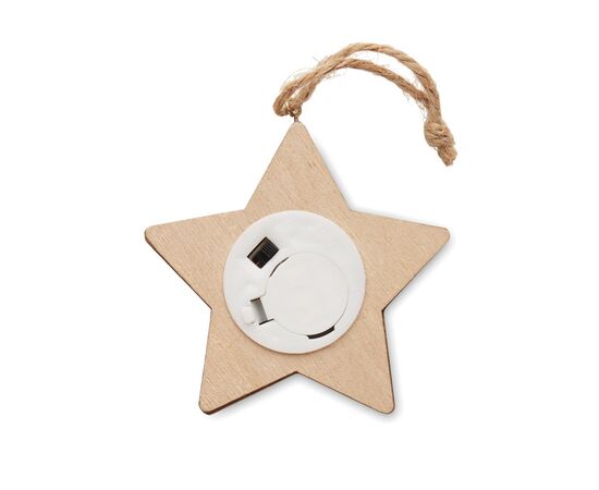 Anhänger aus Holz mit LED Holz -  CX1531-40