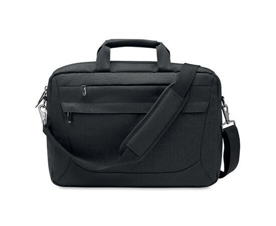 600 RPET laptop bag Black -  MO2048-03