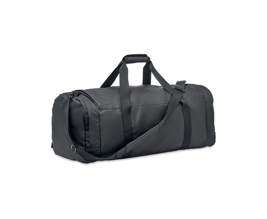 Large sports bag in 300D RPET Black -  MO2053-03
