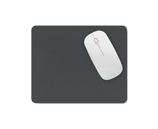 Tapis de souris en PU recyclé Noir -  MO2174-03