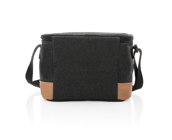 Sac iso six canettes Impact AWARE™ en toile 16oz recyclé Noir - XD Collection P422.421