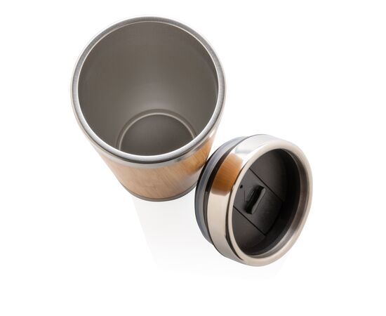 Mug double paroi en bambou Brun - XD Collection P432.309