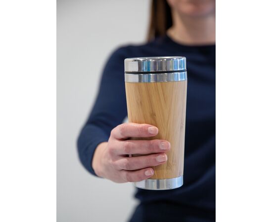 Mug double paroi en bambou Brun - XD Collection P432.309