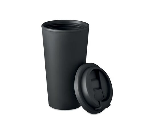 Doppelwandiger Becher 475ml Schwarz -  MO6244-03