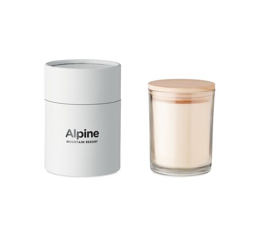 Bougie parfumée à la vanille Transparent -  MO6316-22
