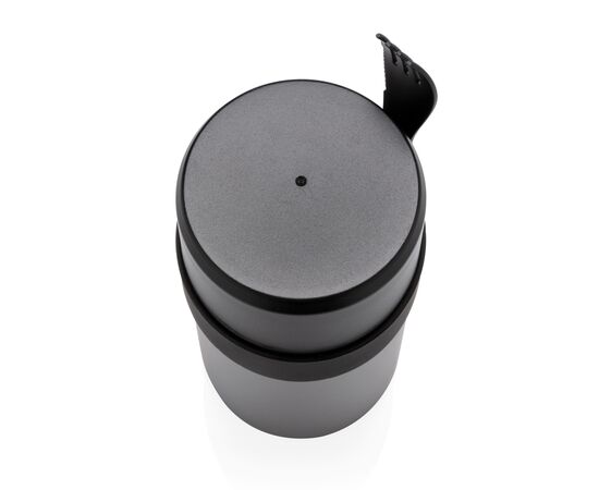Conteneur à aliments Bogota avec revêtement céramique Argent, Noir - XD Xclusive P432.971