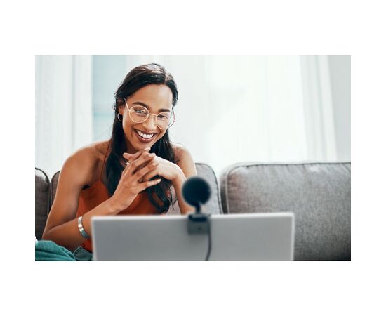 Webcam HD 1080P et lumière Noir -  MO6395-03