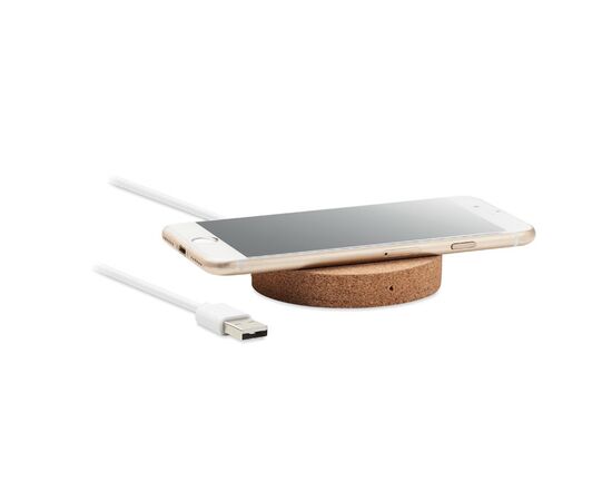 Wireless charging pad 10W Beige -  MO6399-13