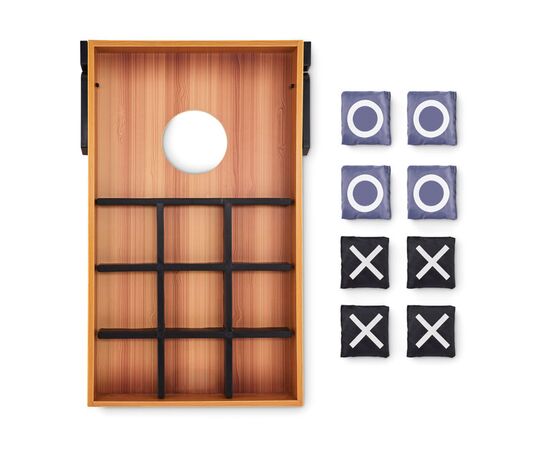 Double sided MDF game set Wood -  MO6427-40