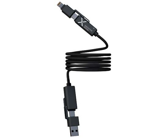 SCX.design C59 100 W magnetisches Silikon Ladekabel Schwarz - SCX.design 1PX21590