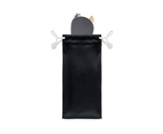 Bamboo sunglasses in pouch Black -  MO6450-03