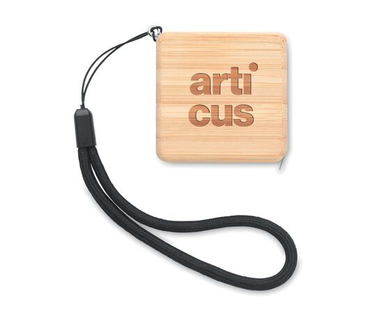 Measuring tape in bamboo 1m Wood -  MO6519-40