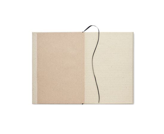 DIN A5 Notizbuch Graspapier Beige -  MO6542-13