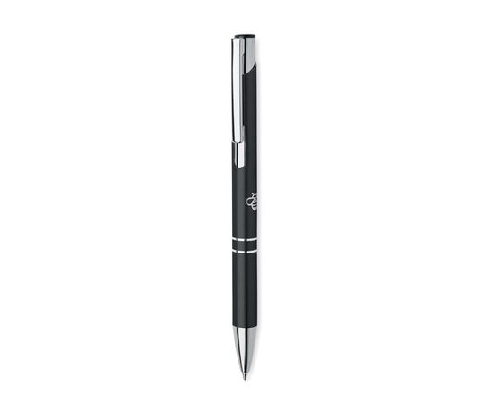 Recycled aluminium ball pen Black -  MO6561-03