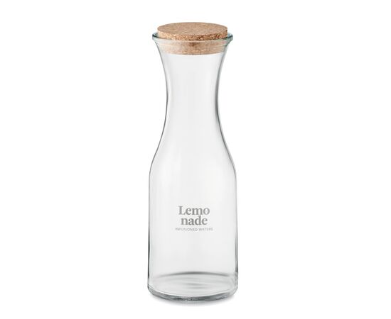 Carafe en verre recyclé 1L Transparent -  MO6655-22