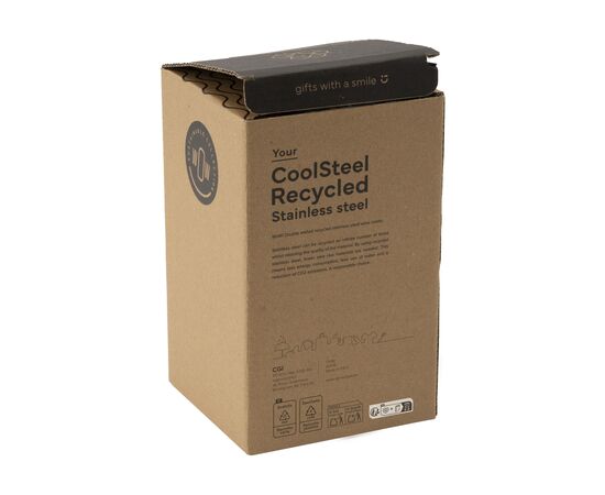 CoolSteel RCS Recycled Steel Weinkühler Silber -  688101