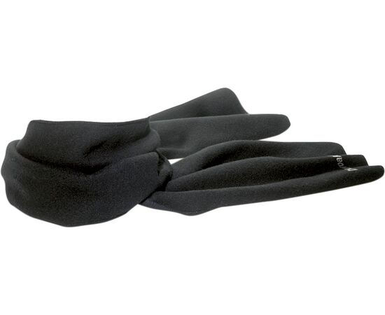 Polyester fleece (200 gr/m²) sjaal Maddison Zwart -  1743.001