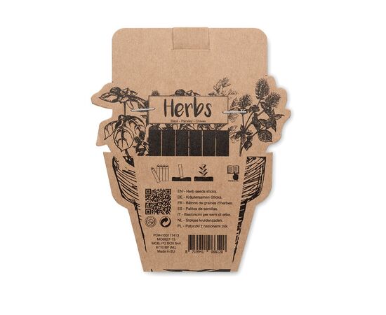 Bâtons de graines d'herbes Beige -  MO6927-13