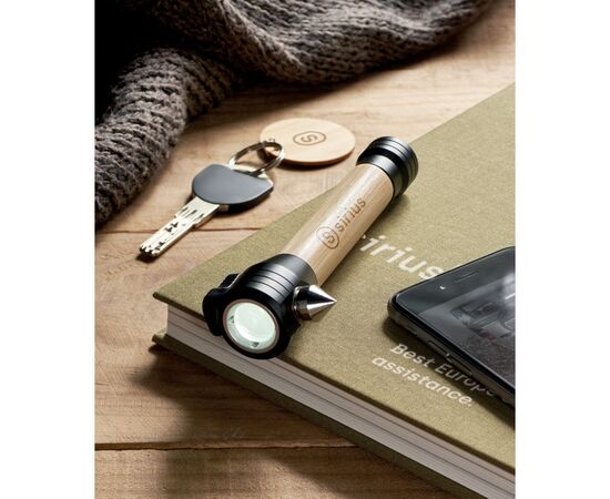 3 in 1 emergency hammer Wood -  MO6941-40