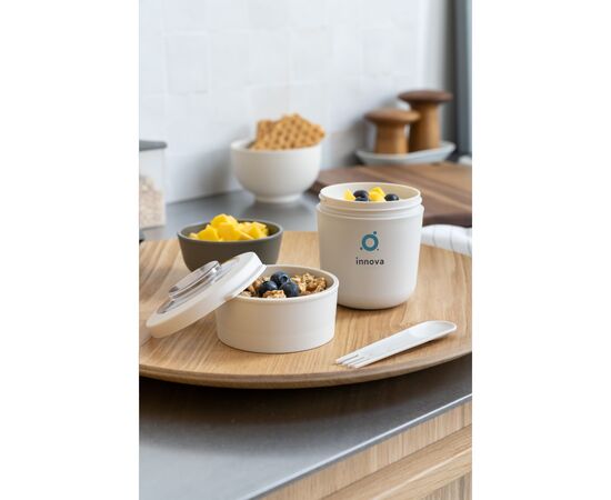 Amuse Tylla Food Bowl Duo 600 ml Lebensmittelbehälter Oat - Amuse 268712