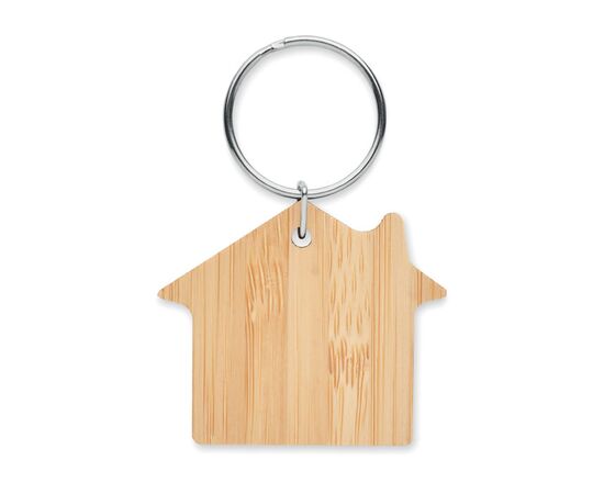 Porte-clés maison bambou Bois -  MO6979-40