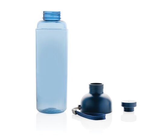 Impact auslaufsichere Wasserflasche aus RCS recyc. PET 600ml Dunkelblau - XD Collection P437.010