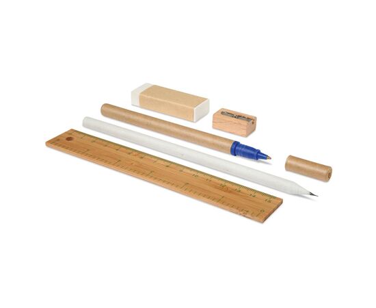 Bureauset van jute en katoen Beige -  MO7755-13