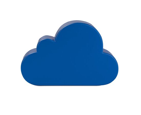 Anti-stress en forme de nuage Bleu -  MO7983-04