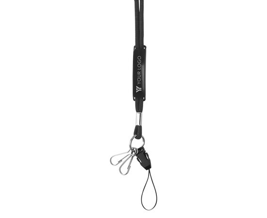 Lanyard en polyester Ariel Rouge -  4164.008