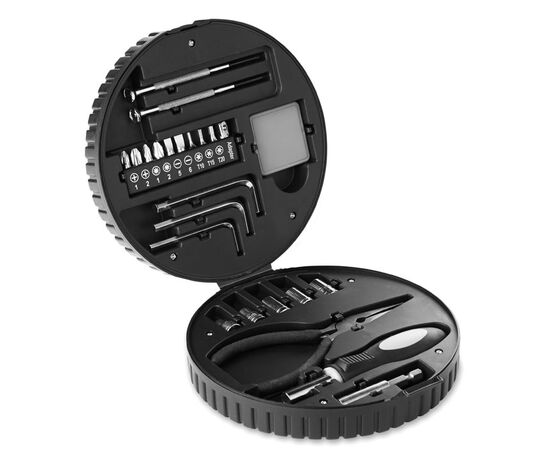 25-teiliges Werkzeugset Schwarz -  MO8471-03