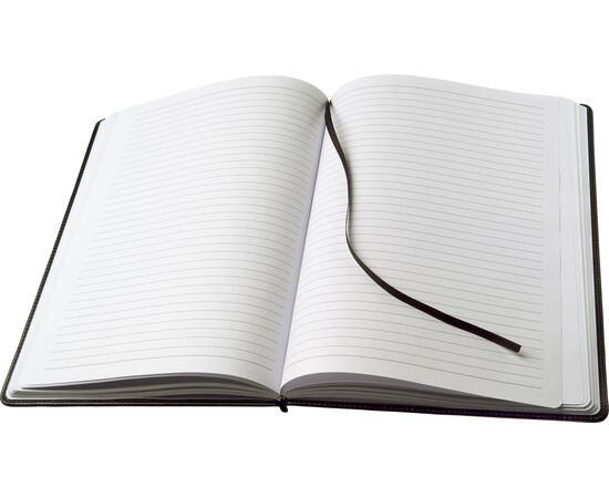 PU notitieboek Georgie Zwart -  5138.001