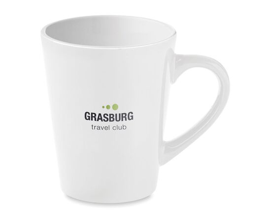 Mug  en céramique. 180 ml. Blanc -  MO8831-06