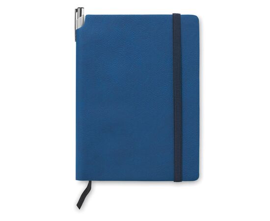 Carnet A5 en PU Bleu -  MO9108-04