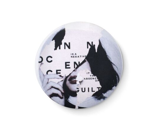 Pins (petit) insert papier Argent mat -  MO9329-16