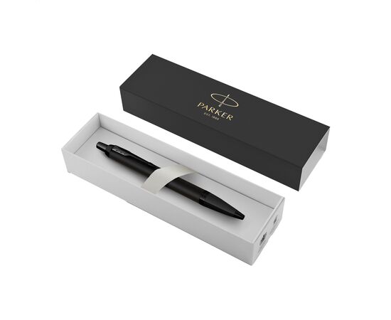 Parker IM Achromatic Ballpoint Pen - Blue Ink Black - Parker 28379820