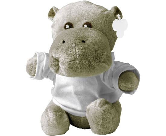 Plüsch-Nilpferd Geraldine Grau -  8084.003