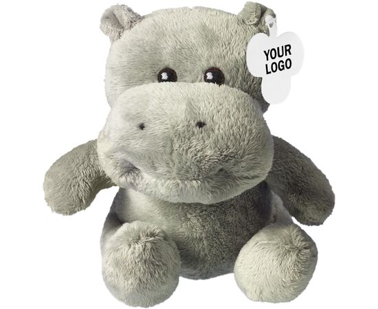 Plüsch-Nilpferd Geraldine Grau -  8084.003