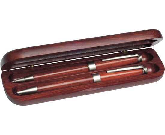 Parure de stylo bille et porte-mine Jonah Brun -  8120.011