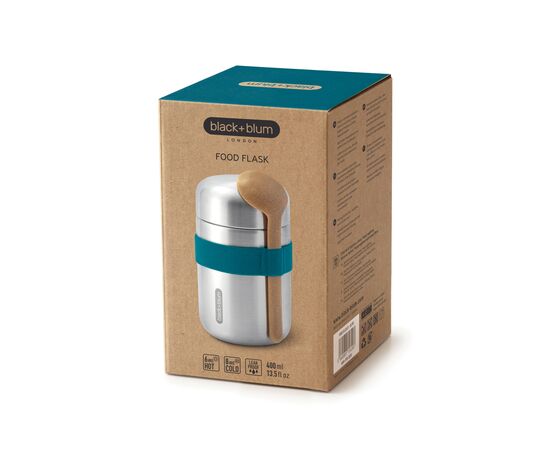 Conteneur à aliments 400ml Black+Blum Turquoise - Black + Blum P439.0533