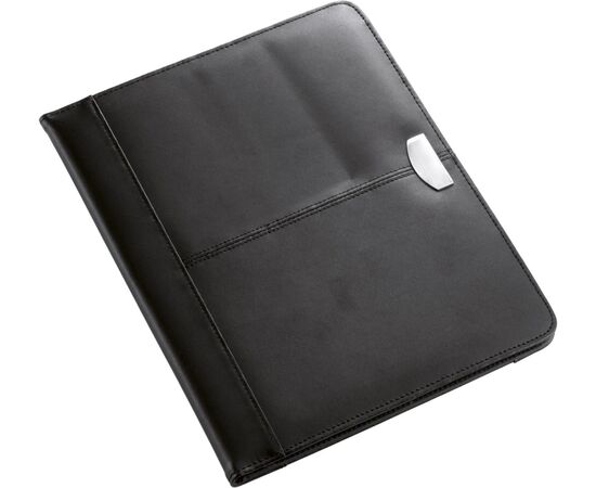 Bonded leather folder Frederick Black -  8619.001