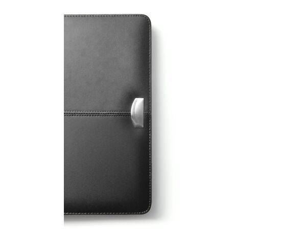Bonded leather folder Frederick Black -  8619.001