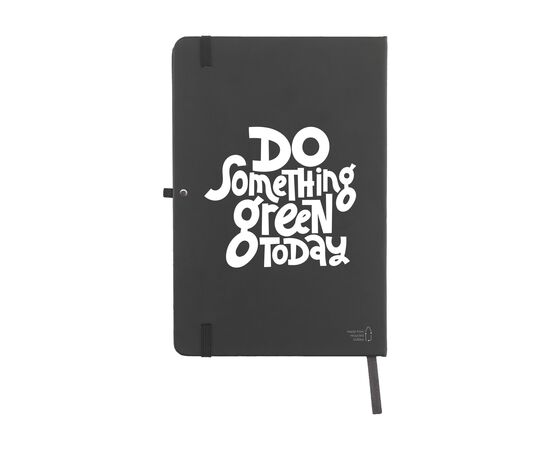 Porta RPET Notebook A5 bloc-notes Noir -  581098
