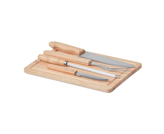 4 accessoires de barbecue Noir -  MO9686-03