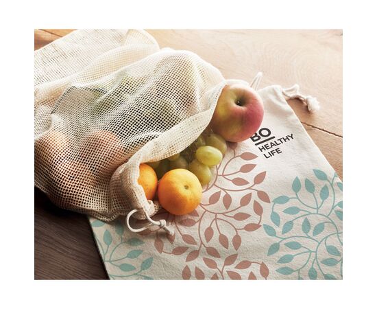 140gr/m²cotton food bag Beige -  MO9865-13