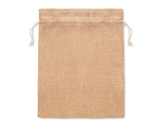 Medium jute gift bag 25 x 32cm Beige -  MO9929-13