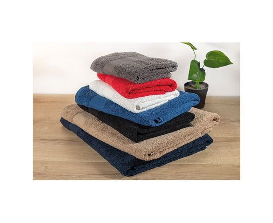 Towel organic cotton 100x50cm Red -  MO9931-05