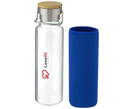 Thor 660 ml Glasflasche mit Neoprenhülle Blau - Unbranded 10069652